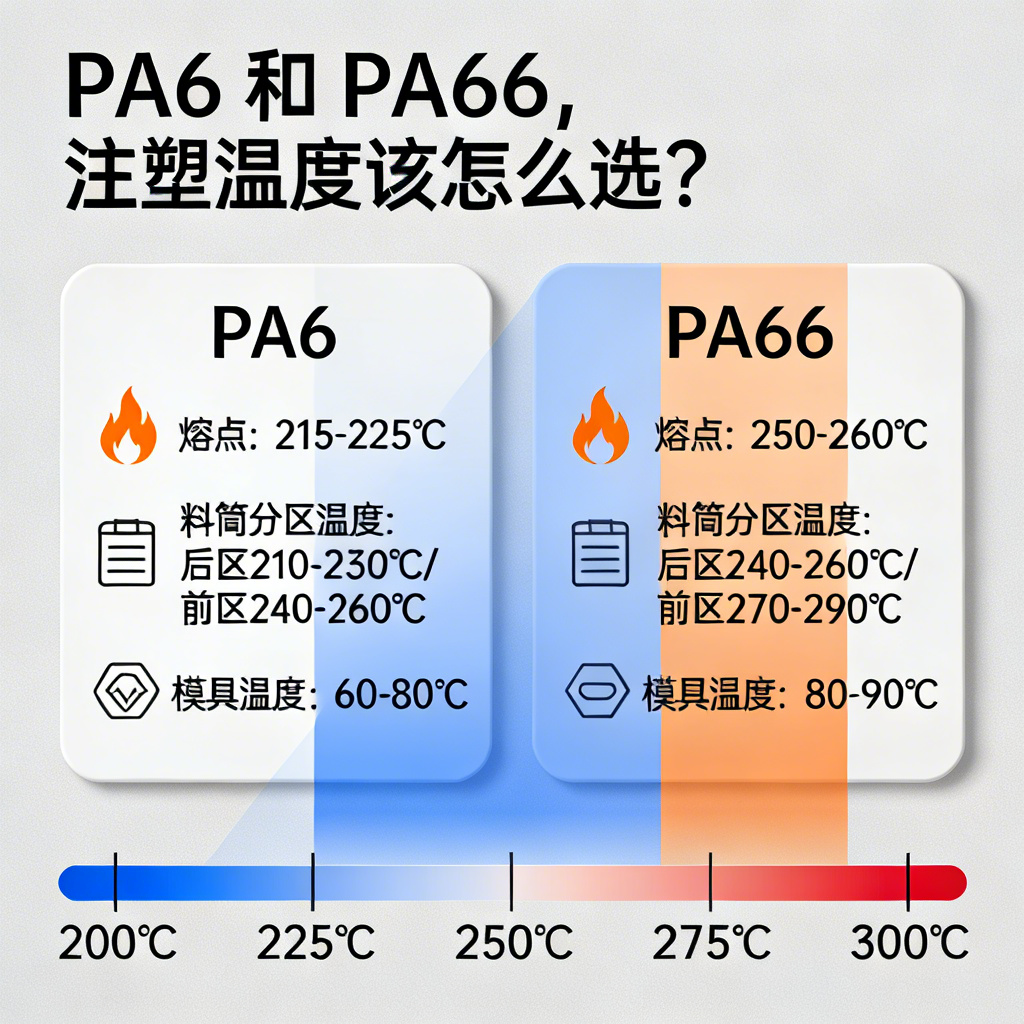 PA6和PA66，注塑溫度該怎么選？